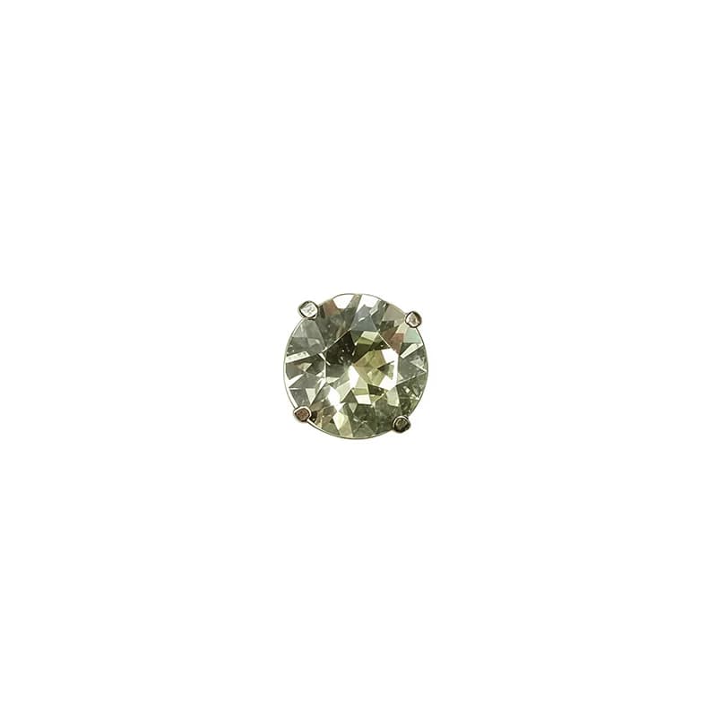 Piercing helix spirală din titan cu zirconiu cubic, 16G